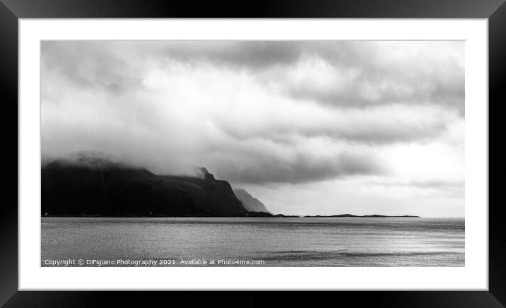 Innerfjorden Framed Mounted Print by DiFigiano Photography