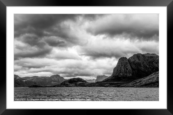 Sorfjorden Framed Mounted Print by DiFigiano Photography