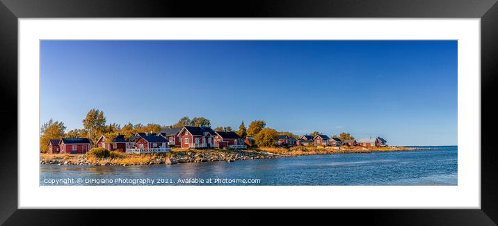 Ohtakari Island Framed Mounted Print by DiFigiano Photography