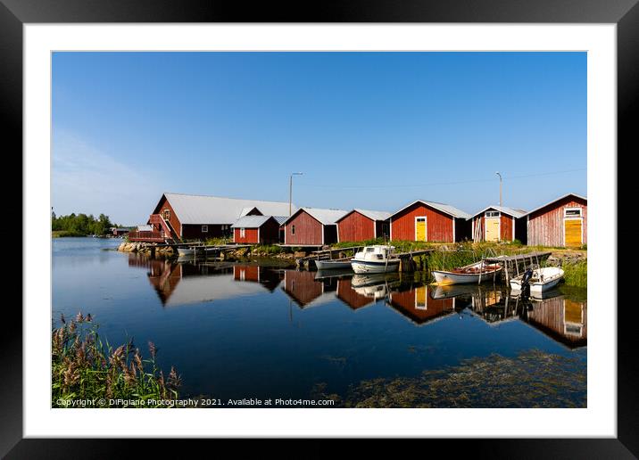 Svedjehamn Framed Mounted Print by DiFigiano Photography