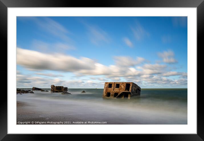 Karosta Forts Framed Mounted Print by DiFigiano Photography