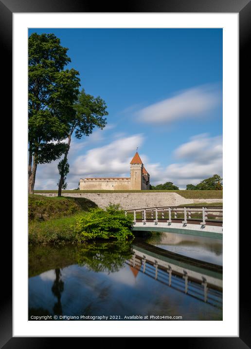 Kuressaare Castle Framed Mounted Print by DiFigiano Photography