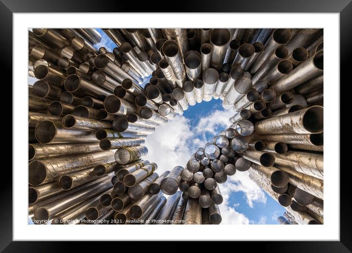 Sibelius And Sky Framed Mounted Print by DiFigiano Photography