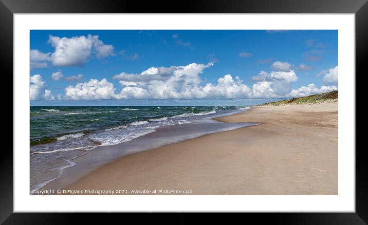The Curonian Spit Framed Mounted Print by DiFigiano Photography