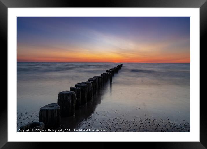 Preilos Beach Framed Mounted Print by DiFigiano Photography