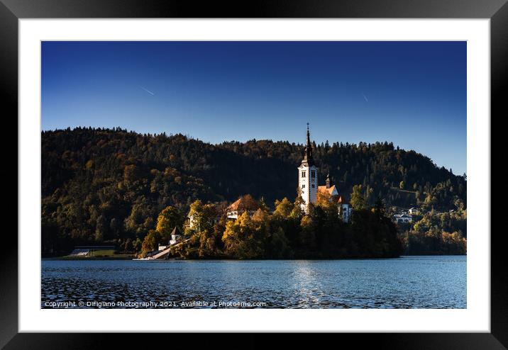 Our Lady of The Lake Framed Mounted Print by DiFigiano Photography