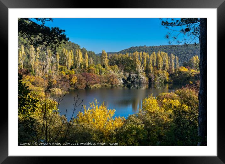 Lake Visovacko Framed Mounted Print by DiFigiano Photography