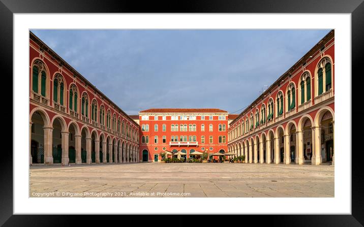 The Republic Square Framed Mounted Print by DiFigiano Photography
