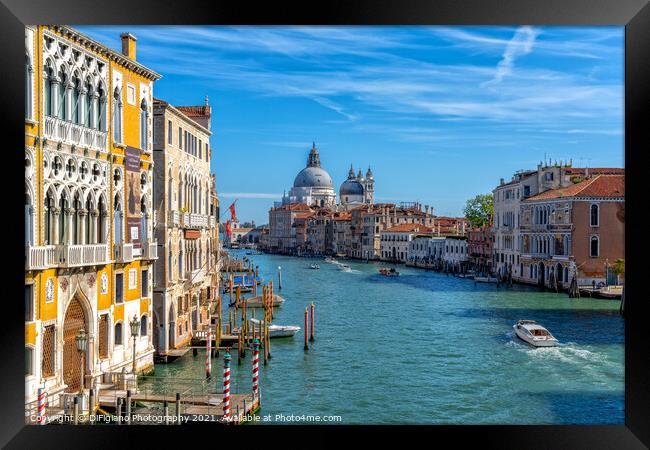 Canale Grande Framed Print by DiFigiano Photography