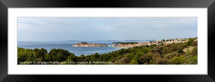Primosten Framed Mounted Print by DiFigiano Photography