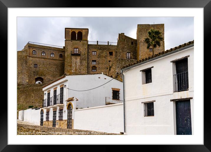 The Heart of Castellar de la Frontera Framed Mounted Print by DiFigiano Photography