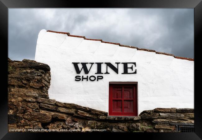 The Wine Shop Framed Print by DiFigiano Photography