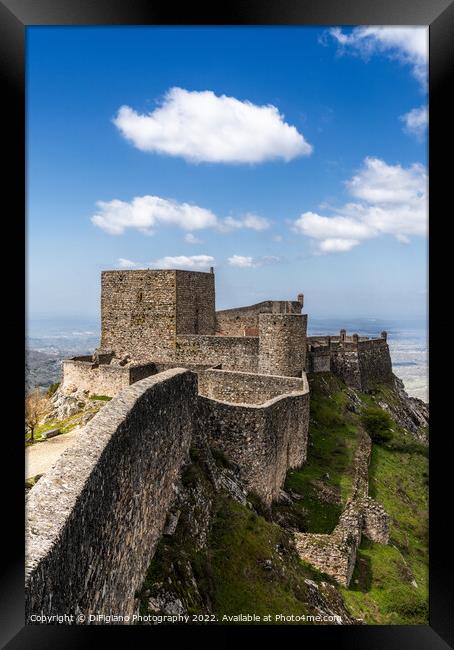 Marvao Castle Framed Print by DiFigiano Photography