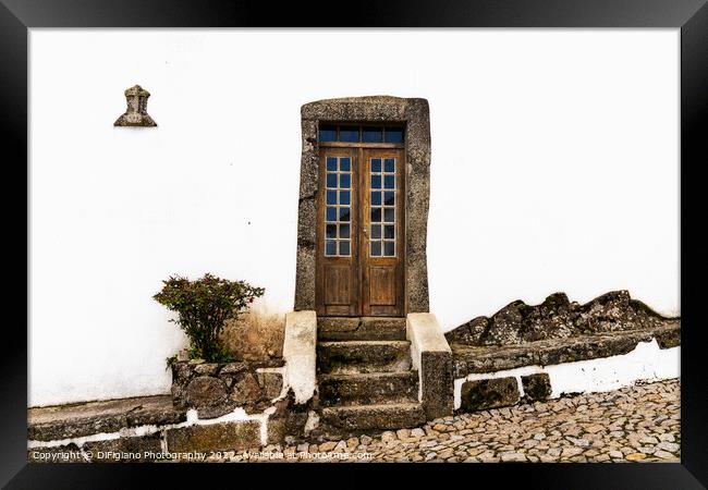Marvao House Front Framed Print by DiFigiano Photography