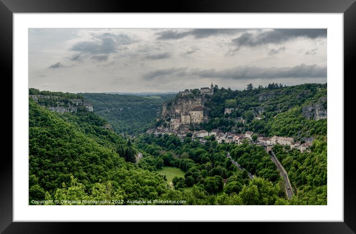 Rocamadour Framed Mounted Print by DiFigiano Photography