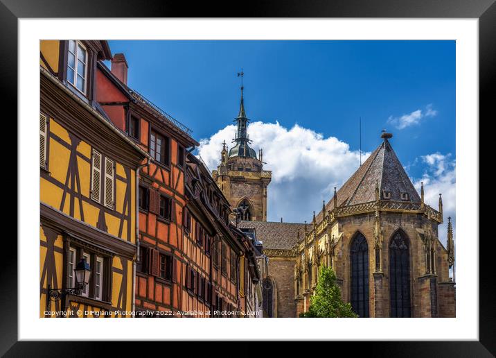 Colmar Colors Framed Mounted Print by DiFigiano Photography