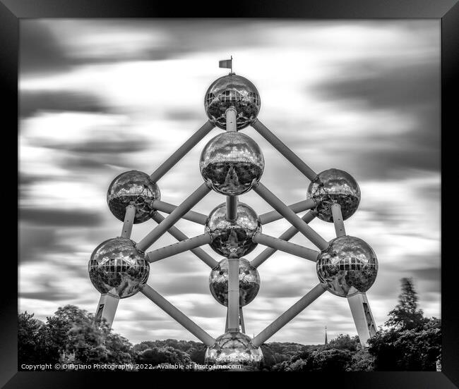 The Atomium Framed Print by DiFigiano Photography