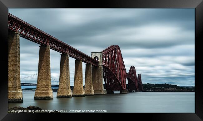 The Forth Bridge Framed Print by DiFigiano Photography