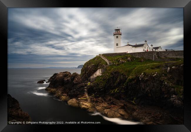 Fanad head Lighthouse Framed Print by DiFigiano Photography
