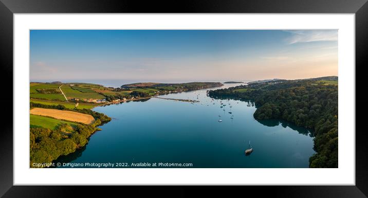 Castlehaven Bay Framed Mounted Print by DiFigiano Photography