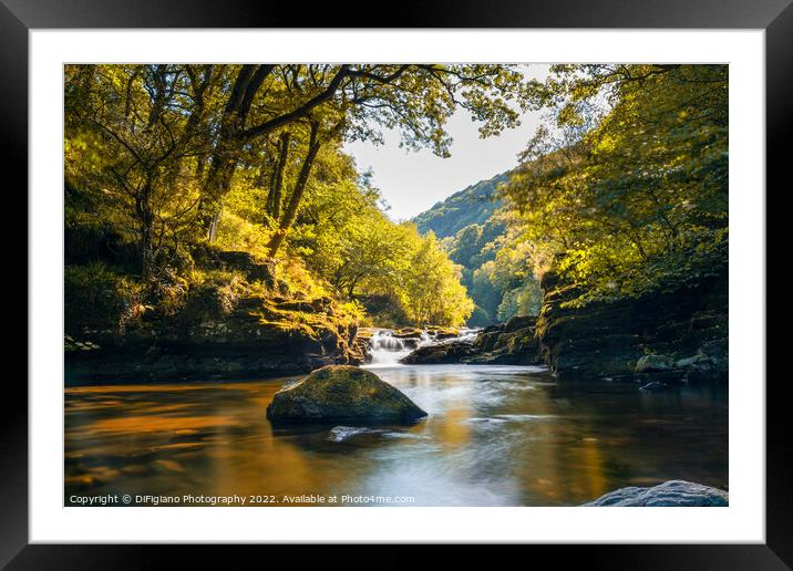 Watersmeet Framed Mounted Print by DiFigiano Photography