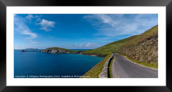 The Wild Atlantic Way Framed Mounted Print by DiFigiano Photography