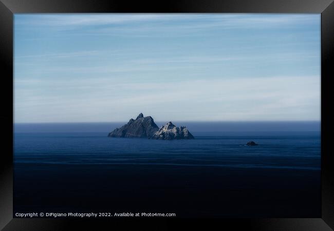 Little Skellig Island Framed Print by DiFigiano Photography