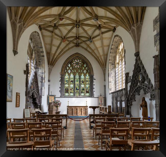 The Lady Chapel Framed Print by DiFigiano Photography