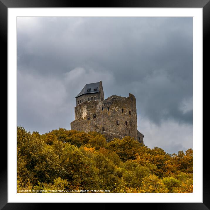 Holloko Castle Framed Mounted Print by DiFigiano Photography
