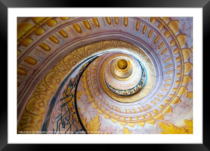 Melk Staircase Framed Mounted Print by DiFigiano Photography