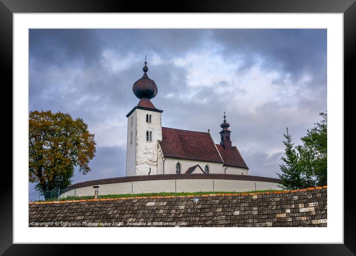 Holy Spirit Church Zehra Framed Mounted Print by DiFigiano Photography