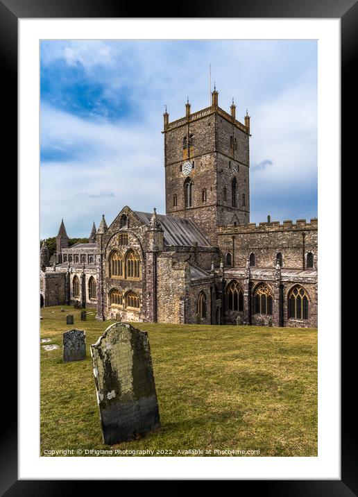 Saint Davids Cathedral 2 Framed Mounted Print by DiFigiano Photography