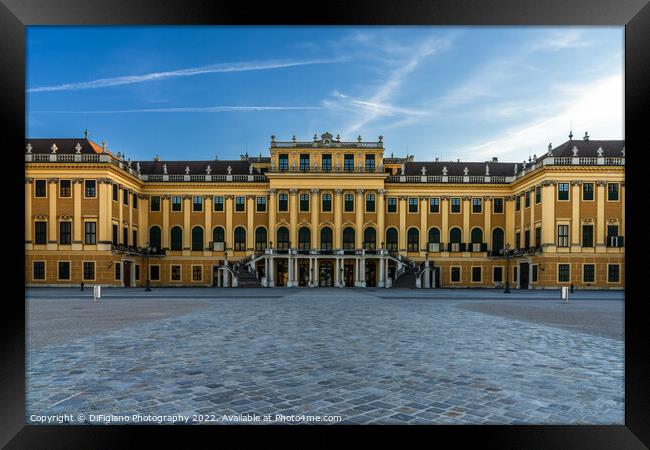 Schonbrunn Palace Framed Print by DiFigiano Photography