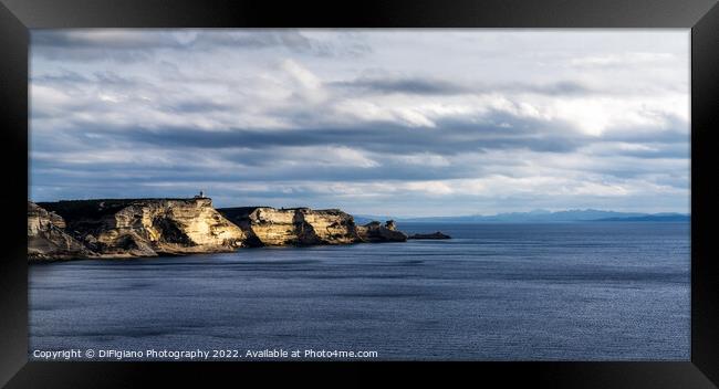 The Strait of Bonifacio Framed Print by DiFigiano Photography
