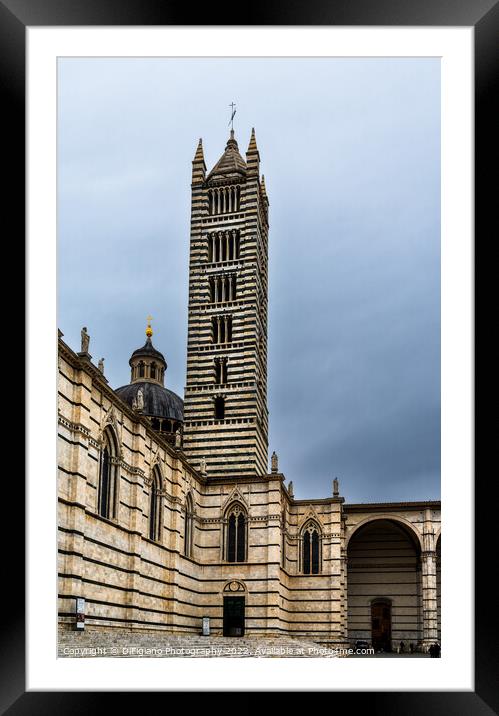 Duomo di Siena Framed Mounted Print by DiFigiano Photography