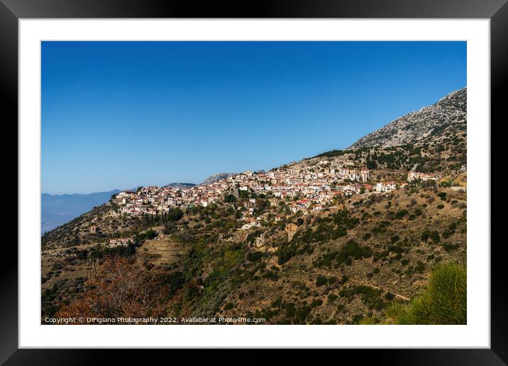 Arachova Framed Mounted Print by DiFigiano Photography