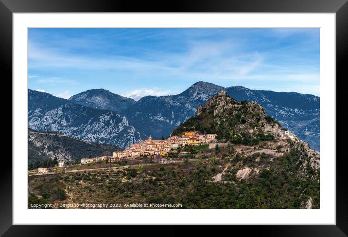 Sainte-Agnes Framed Mounted Print by DiFigiano Photography