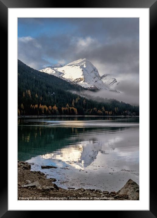 Lake Sufers Reflections Framed Mounted Print by DiFigiano Photography