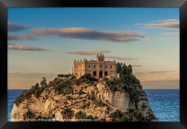 Santa Maria of Tropea Framed Print by DiFigiano Photography