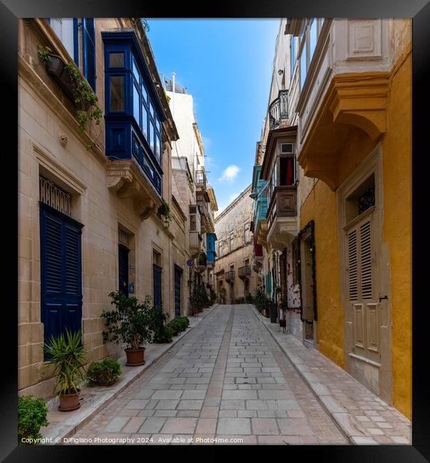 In the Heart of Birgu Framed Print by DiFigiano Photography