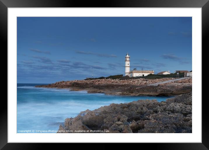 Far de Cap de Ses Salines Framed Mounted Print by DiFigiano Photography
