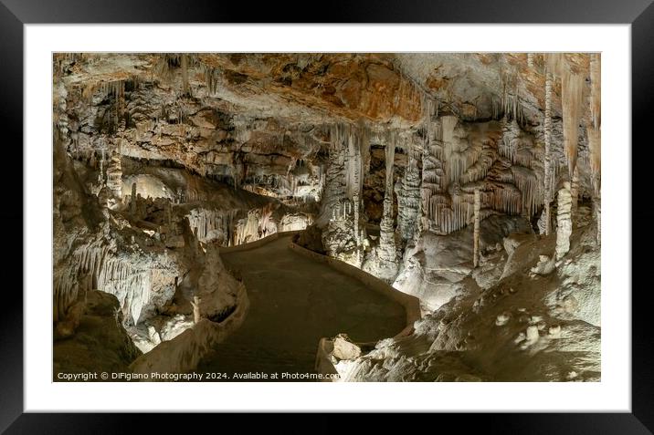 Coves de Campanet Framed Mounted Print by DiFigiano Photography