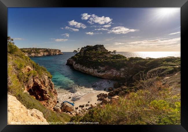 Calo des Moro Framed Print by DiFigiano Photography
