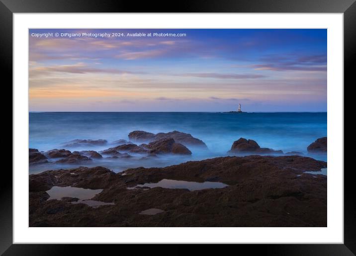 The Mangiabarche Lighthouse Framed Mounted Print by DiFigiano Photography
