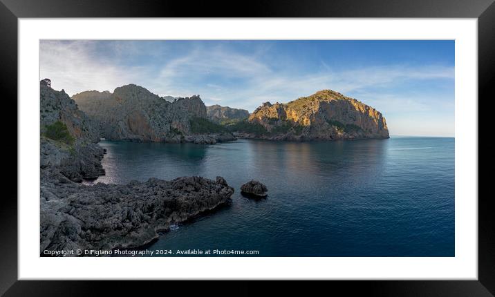 Sa Calobra Coastline Framed Mounted Print by DiFigiano Photography
