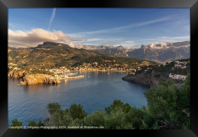 Port de Soller Framed Print by DiFigiano Photography