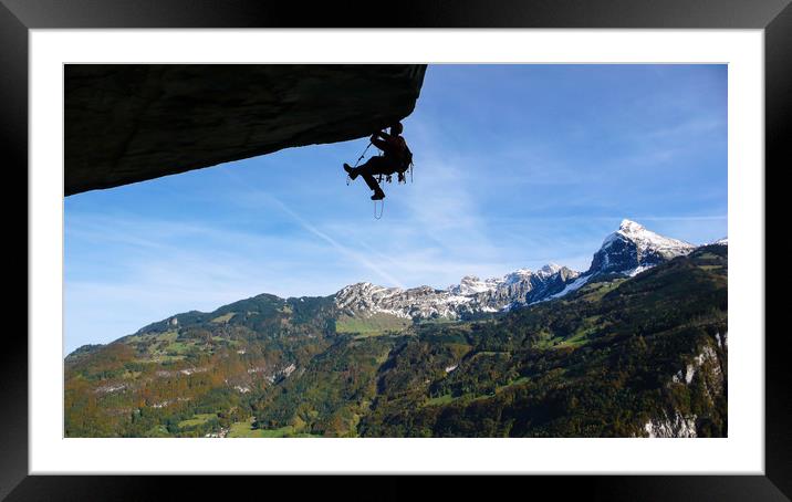 Living On The Edge Framed Mounted Print by DiFigiano Photography