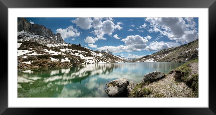Winter's Retreat Framed Mounted Print by DiFigiano Photography