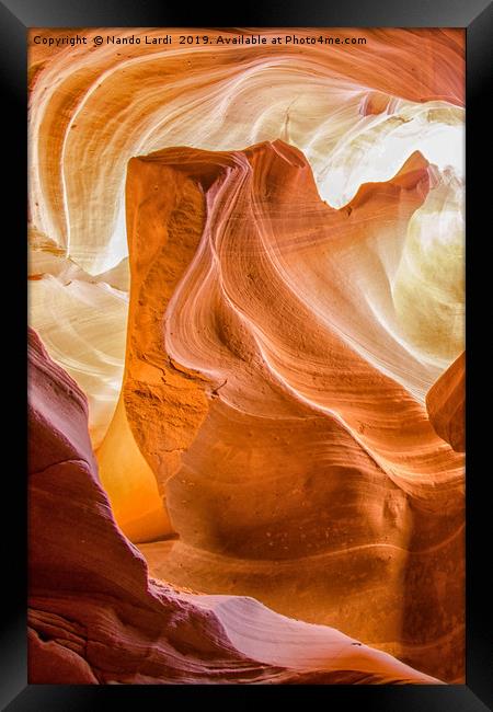 Navajo Lines Framed Print by DiFigiano Photography