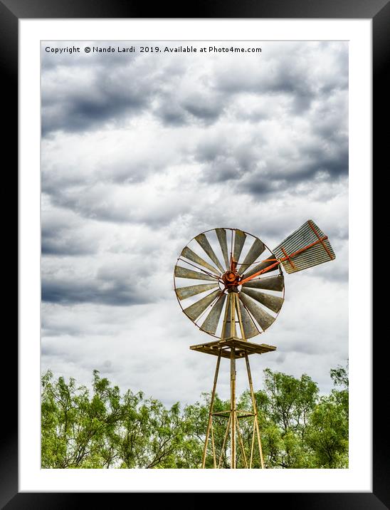 Four Strong Winds Framed Mounted Print by DiFigiano Photography
